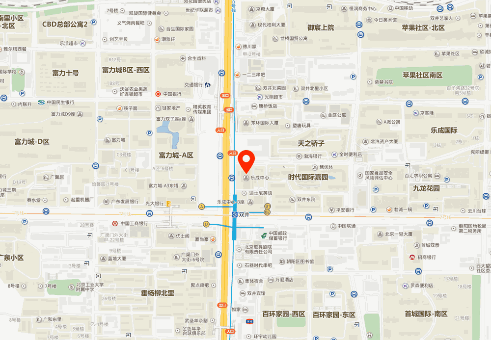 乐成中心位置地图
